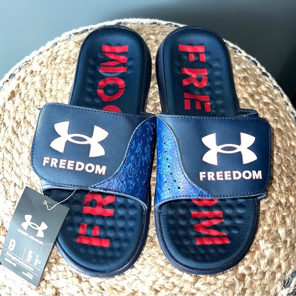 Under Armour Other - Under Armour Freedom Mens Slides